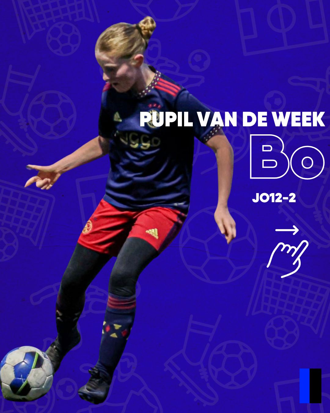 Vrouwen 13-04 Pupil van de Week BO