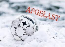 De nieuwjaarswedstrijd van aanstaande zaterdag is AFGELAST!